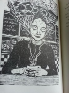 cafecitowoodcut