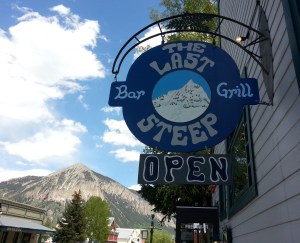 LastSteep sign